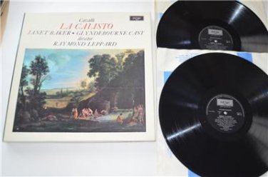 Cavalli La Calisto Janet Baker Raymond Leppard 2LP Box Set NM Vinyl Record