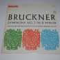 Bruckner Symphony No 3 in D Minor VG++ to NM Vinyl Record Bernard Haitink