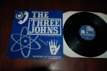 The Three Johns Do Square Thing World of Workers Near Mint France Vinyl Record
