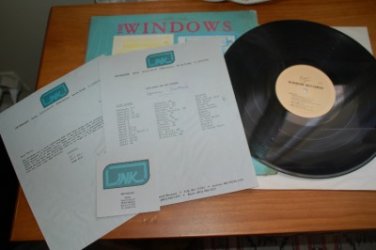 The Windows S/T Rare Jackson MS Promo Record Link Management Band Info Sheets LP