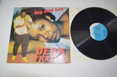 Dean Frazer Big Bad Sax Reggae Jazz VG++ Vinyl Record Made in Jamaica Jammy's
