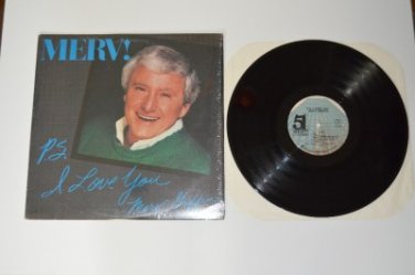 Merv Griffin P.S. I Love You Shrink VG+++ Vinyl Record Q 16281