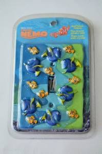 NEW Finding Nemo Hand Painted Wallplate Switchplate Disney Dory Fish Light Cover