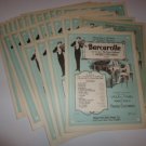 Lot 24 pieces Barcarolle Sheet Music Instructor Violin Piano Class Teacher Set