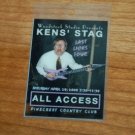 Kens Stag Last Licks Tour All Access Pinecrest Country Club Lanyard Pass