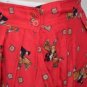 Womens Vintage Equestrian Horse Jumping Maxi Long Skirt Boho size 12 M L