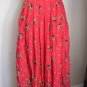 Womens Vintage Equestrian Horse Jumping Maxi Long Skirt Boho size 12 M L