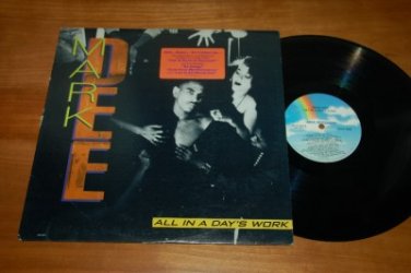 Mark Dee All In a Day's Work Near Mint to MINT LP 6374 Record