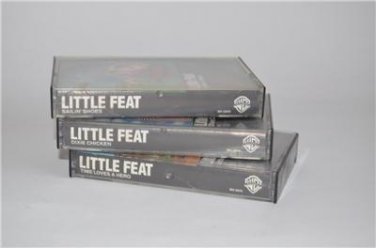 Lot 3 Little Feat Cassette Tapes Sailin Shoes Dixie Chicken Time Loves a Hero