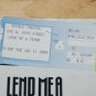 Lend Me a Tenor Broadway Playbill + Ticket Stub Tue Jul 11 1989