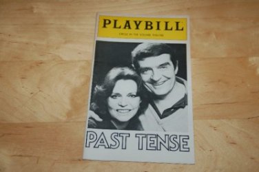 Rare Past Tense Broadway Playbill Circle in Square Barbara Feldon Michael Miller