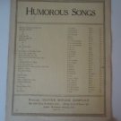 Vintage Humorous Songs The Man That Broke Bank at Monte Carlo Sheet Music