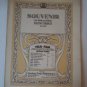 Vintage Souvenir Franz Drdla Sheet Music Violin Piano