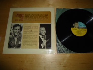 Rare Frank Sinatra A Man and His Music UK Vinyl Record Orig Tri Color Reprise
