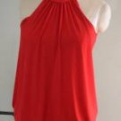 Womens M Fleurish Red Sleeveless Sexy Top