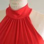 Womens M Fleurish Red Sleeveless Sexy Top
