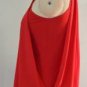 Womens M Fleurish Red Sleeveless Sexy Top