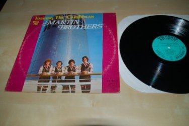Autographed Ray Martin Brothers Signed 3x LP Record Touring the Caribbean