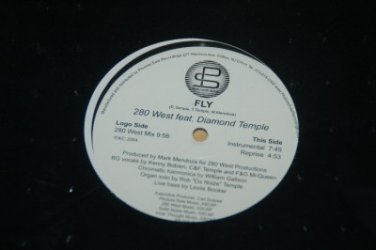 SEALED Vintage Fly 280 West feat. Diamond Temple House 12" Vinyl Record