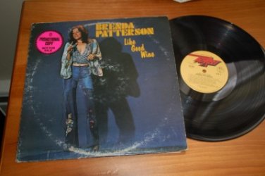 Rare Brenda Patterson Like Good Wine Country Promo Discreet DS 2211 Promotional