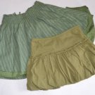 Girls size 4 5 Baby Gap Gymboree Green Skirts