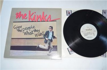 The Kinks Give The People What They Want Vinyl Record LP