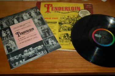 Tenderloin Musical Broadway Soundtrack Inserts Record