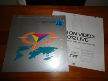 YES 9012Live 9012 Live VG+++ NM Vinyl Record Atco 90474-1-Y Shrink