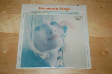SEALED Vintage Germany Sings Botho Lucas Chorus Mint Vinyl Record Mono T10369