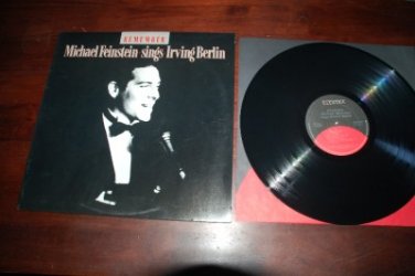 Michael Feinstein sings Irving Berlin Near Mint NM Vinyl Record Elektra 60744-1