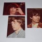 Lot 3 Vintage 5x7 Rolling Stones Jagger Photo Prints Color Photographs Picture