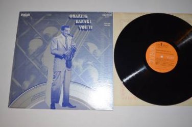Charlie Barnet Vol II 2 NM Near Mint Vinyl Record Mono RCA LPV-567