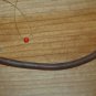 Vintage Glass Eye Fishing Al Lure Rubber Eel Hook Salt Water Worm Tackle