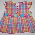 Girls size 100 3T 4T 4 5 Hanna Andersson Plaid Shirt Top