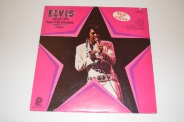 SEALED Vintage Elvis Presley Sings Hits From His Movies Volume 1 Vinyl Record