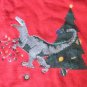 Boys size 5 SKYR Red Dinosaur Christmas Knit Sweater Holiday