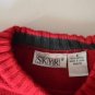 Boys size 5 SKYR Red Dinosaur Christmas Knit Sweater Holiday