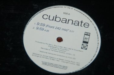 Rare Cubanate Promo 9:59 Isolation VG+++ Vinyl Record No U Turn Mix 12"