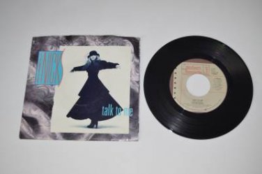 Stevie Nicks Talk to Me VG++ Vinyl 45rpm 7" Record 45 Pic Sleeve