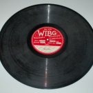 WIBG Philadelphia Book Offer Program Dick Mabry Transcription 16" inch Acetate