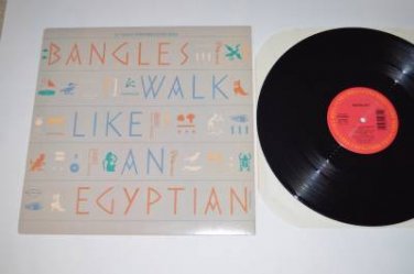 Bangles Walk Like an Egyptian 12" Single Vinyl Record