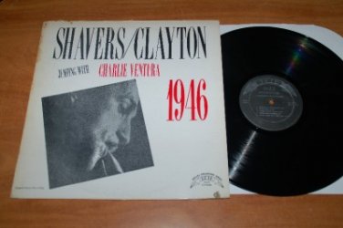 Rare Shavers Clayton Jumping With Charlie Ventura Trip Jazz Mono Tenor Sax 1946