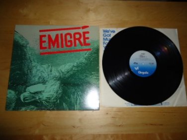 Emigre S/T Self Titled Debut Same Chrysalis CHR 1228 VG++ NM Vinyl Record
