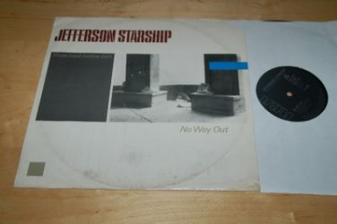 Rare Jefferson Starship No Way Out 12" 45rpm UK Import Vinyl Record