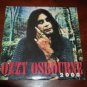 2000 Ozzy Osbourne Sealed Calendar 12 Photos Osborne Black Sabbath Pics