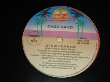 Dazz Band Let it All Blow Technotronic Pump Up the Jam 12" Single Vinyl Record