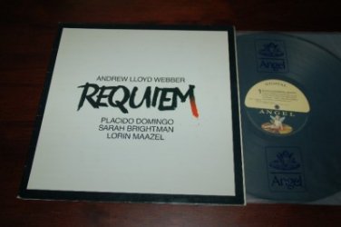 Requiem Andrew Lloyd Webber Placido Domingo VG+++ Digital Vinyl Record