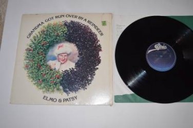 Elmo & Patsy Grandma Got Run Over By a Reindeer Vinyl Record LP Christmas