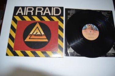 Air Raid S/T Self Titled Promo Stamp VG++ Vinyl Record Lyric Inner Sleeve