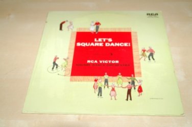SEALED Vintage Let's Square Dance How to Album 3 Instructional Mint Vinyl Record